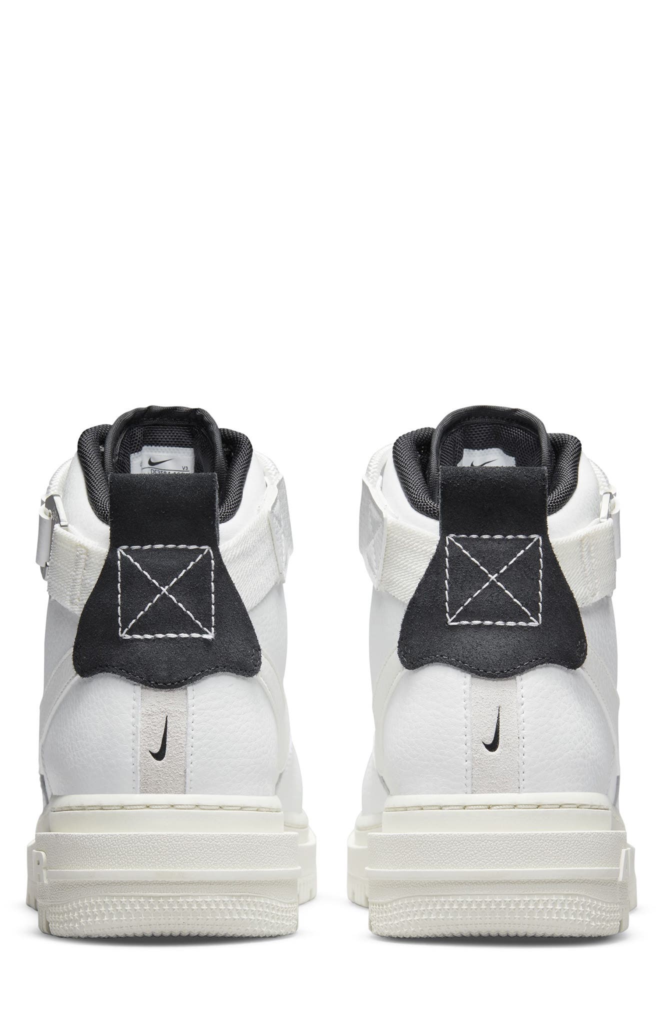 Nike Air Force 1 High Utility Boot, Alternate, color, White/ Sail/ Black/ White