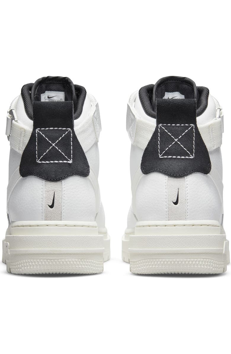 Nike Air Force 1 High Utility Boot, Alternate, color, White/ Sail/ Black/ White