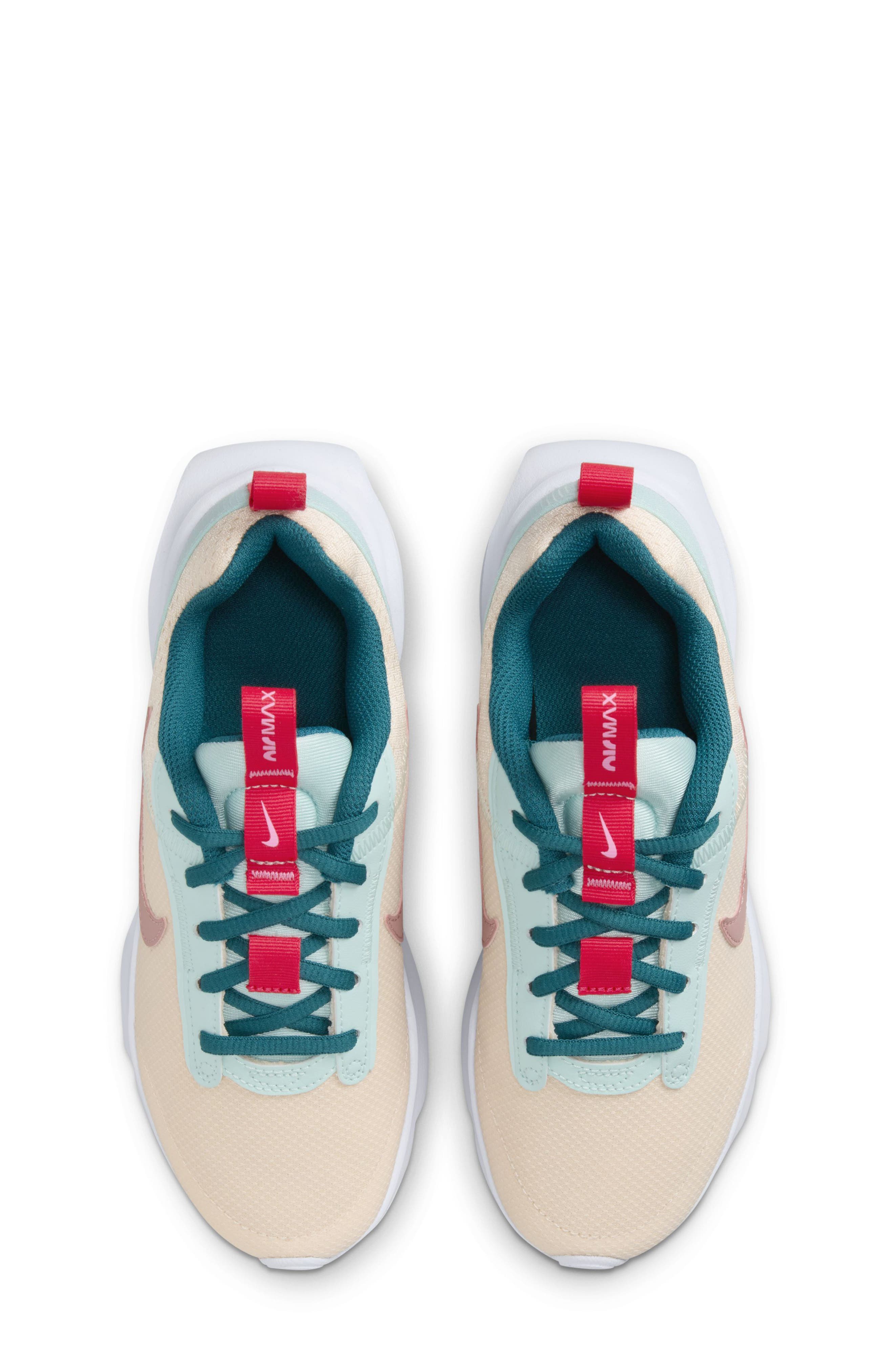 Nike Air Max INTRLK Lite Sneaker, Alternate, color, Guava/ Jade/ White/ Red