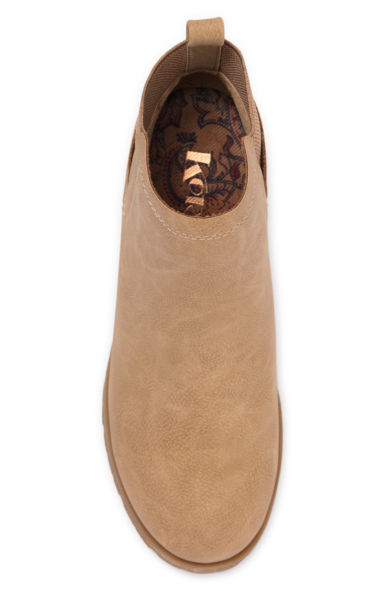 KORKS Elsie Lug Sole Bootie, Alternate, color, 