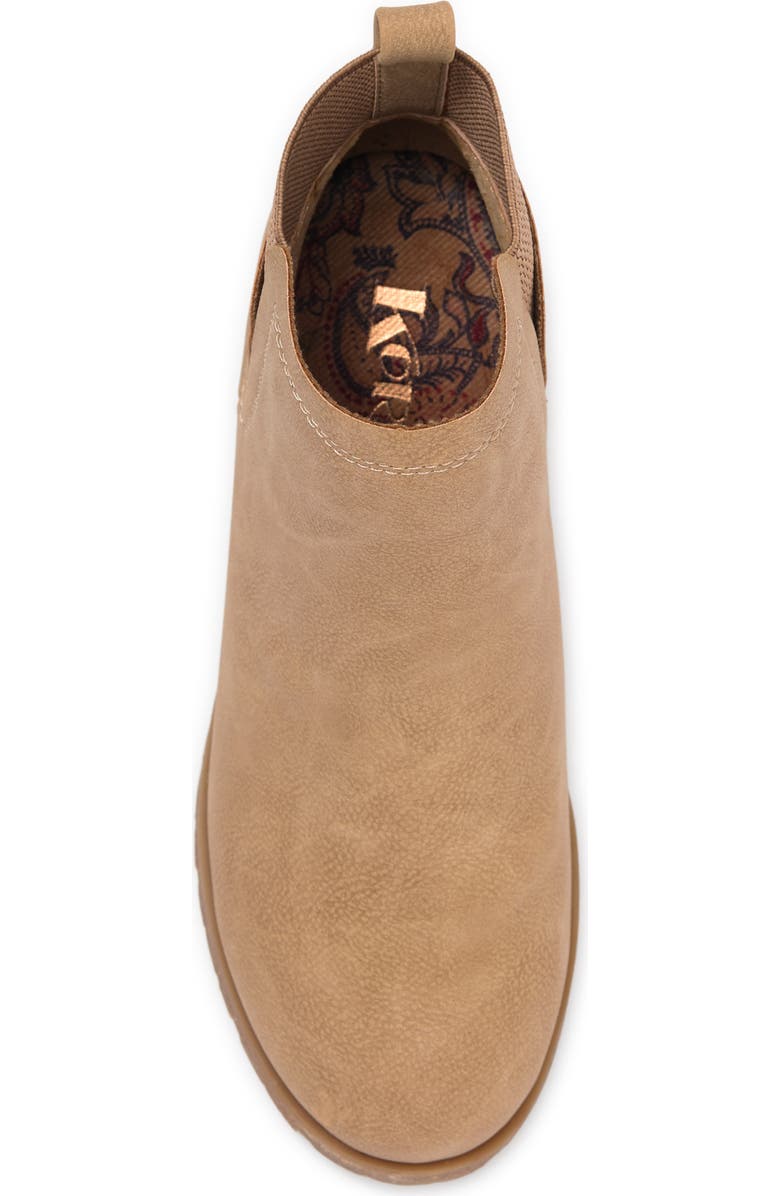 KORKS Elsie Lug Sole Bootie, Alternate, color,