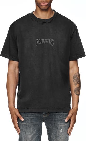 Heavyweight Jersey Studded Logo T-Shirt
