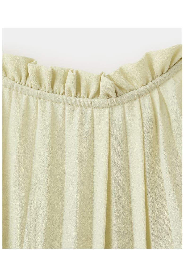 Pleated Halter Neck Midi Dress, Alternate, color, PASTEL GREEN