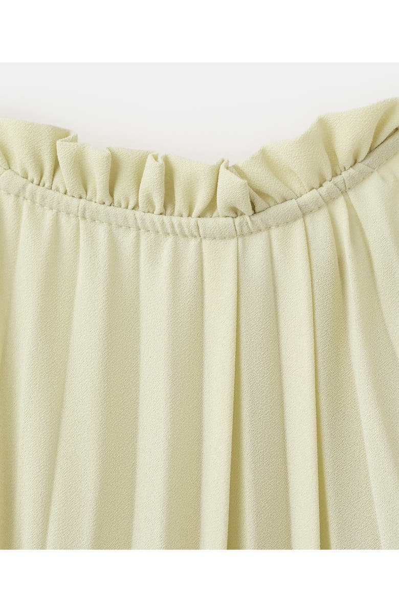 MANGO Pleated Halter Neck Midi Dress, Alternate, color,