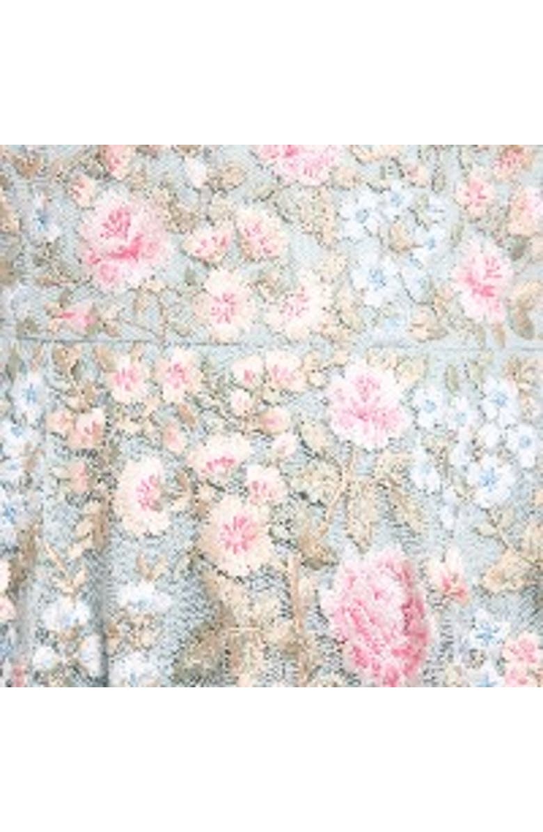 Needle & Thread Antoinettes Floral Ballerina Midi Dress, Alternate, color, French Blue