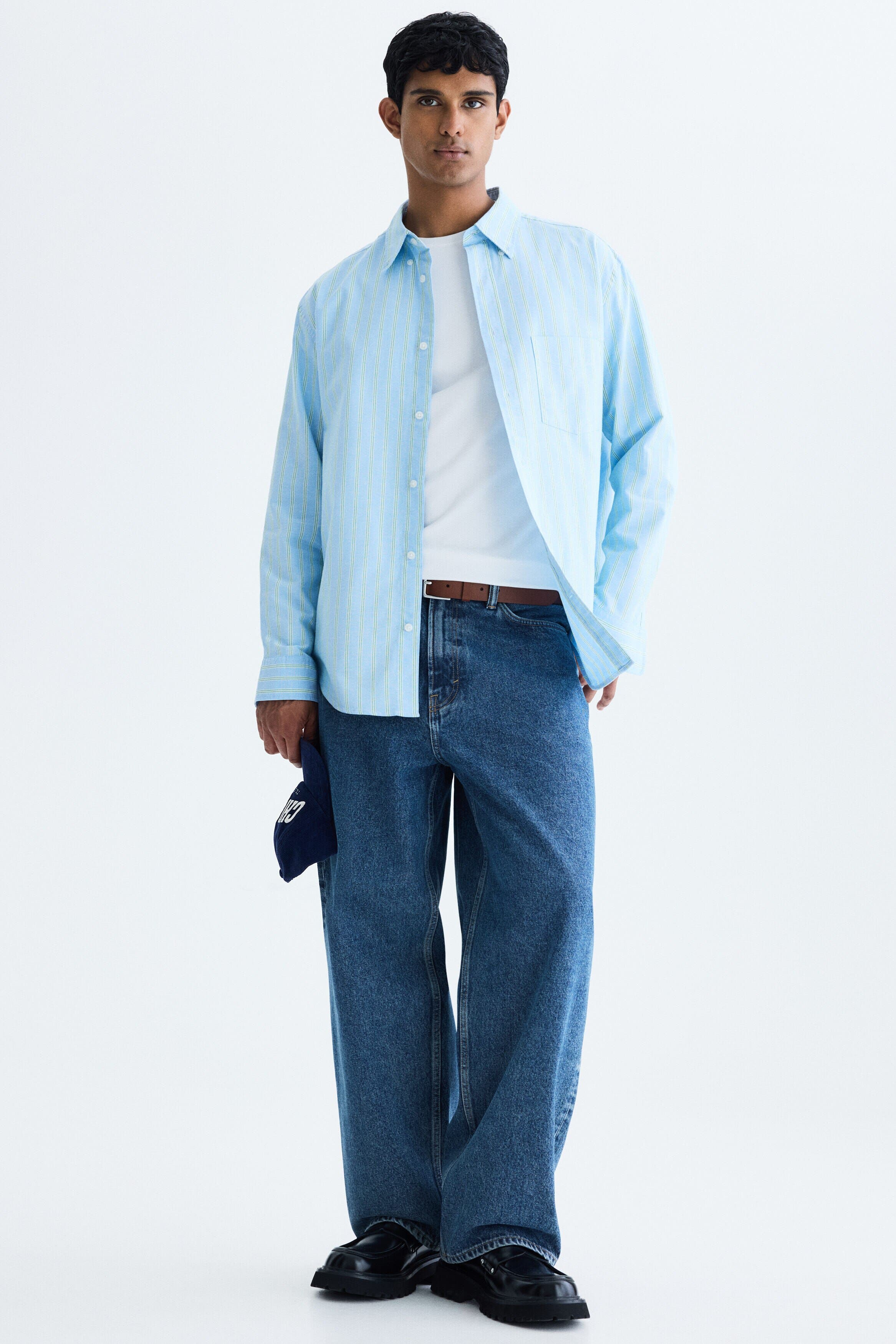 selected Medium denim blue
