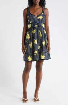 Ellen Tracy Side Cutout Minidress