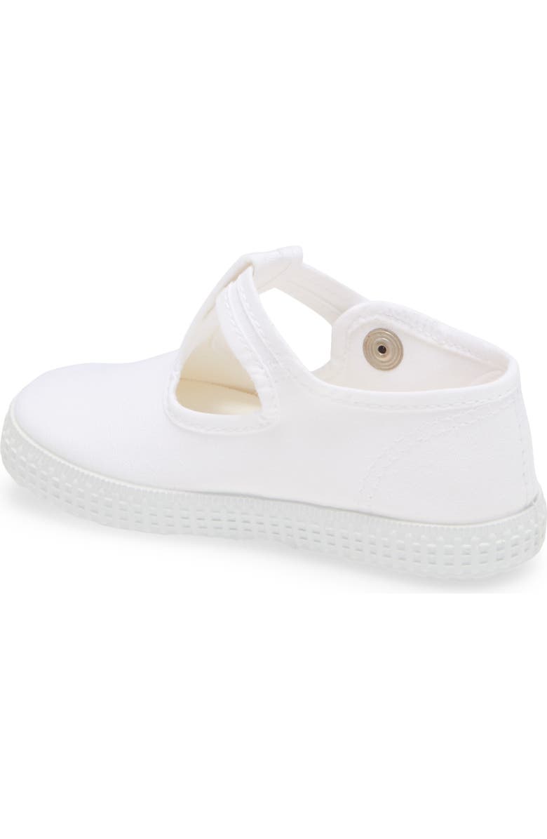 Cienta Canvas T-Strap Sneaker, Alternate, color,