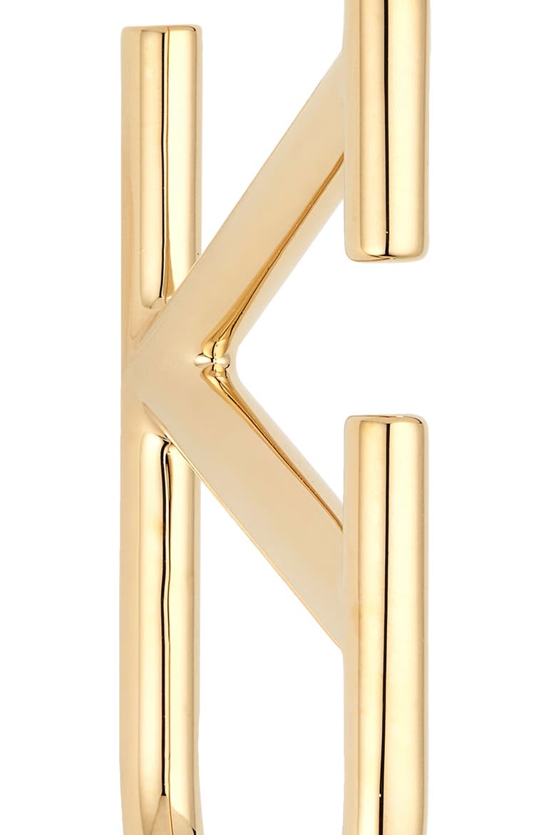 VLOGO Huggie Earrings, Alternate, color, ORO 18