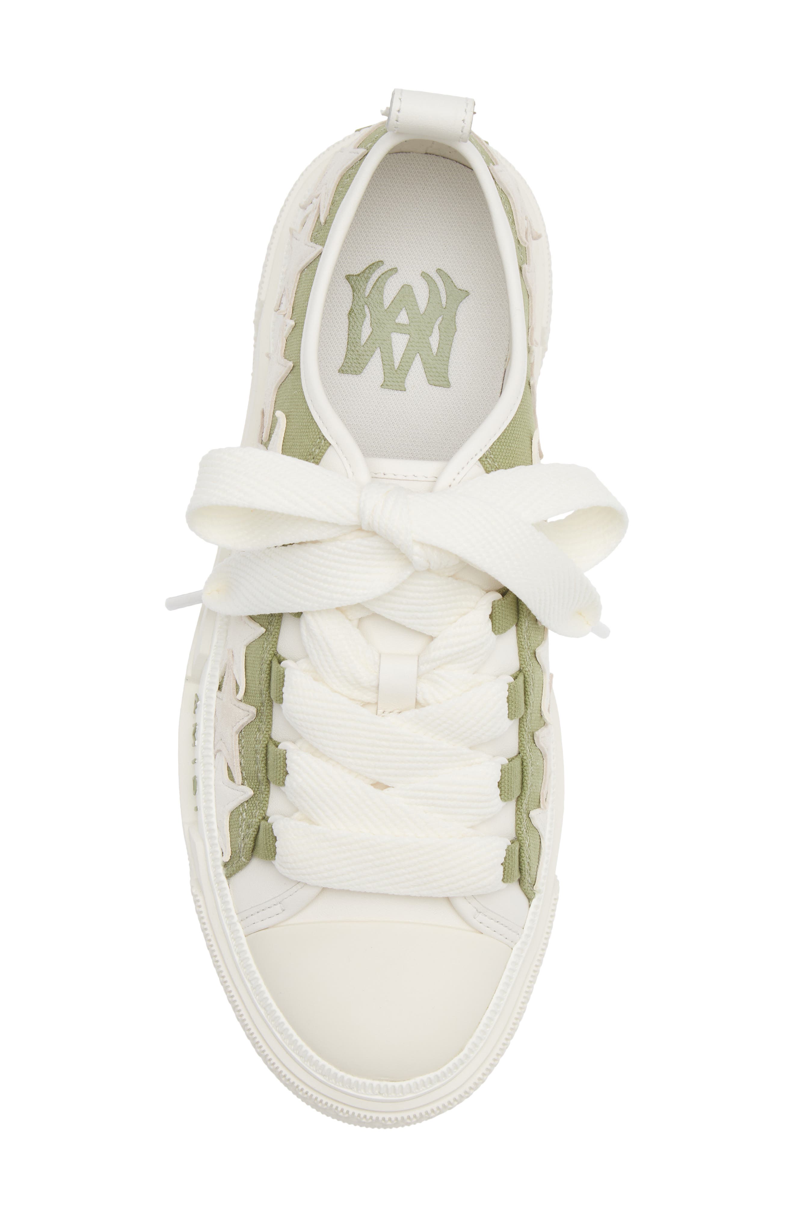 AMIRI Stars Court Sneaker, Alternate, color, Green