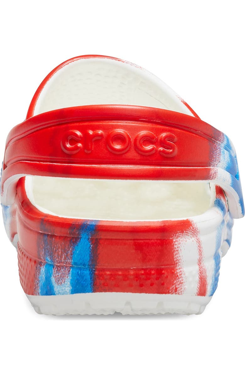 CROCS <sup>™</sup> Kids' Tie Dye Classic Clog, Alternate, color,