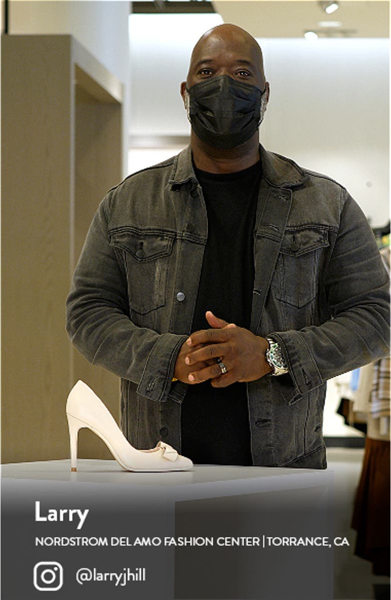 Zafinii Bow Pointed Toe Pump, sales video thumbnail