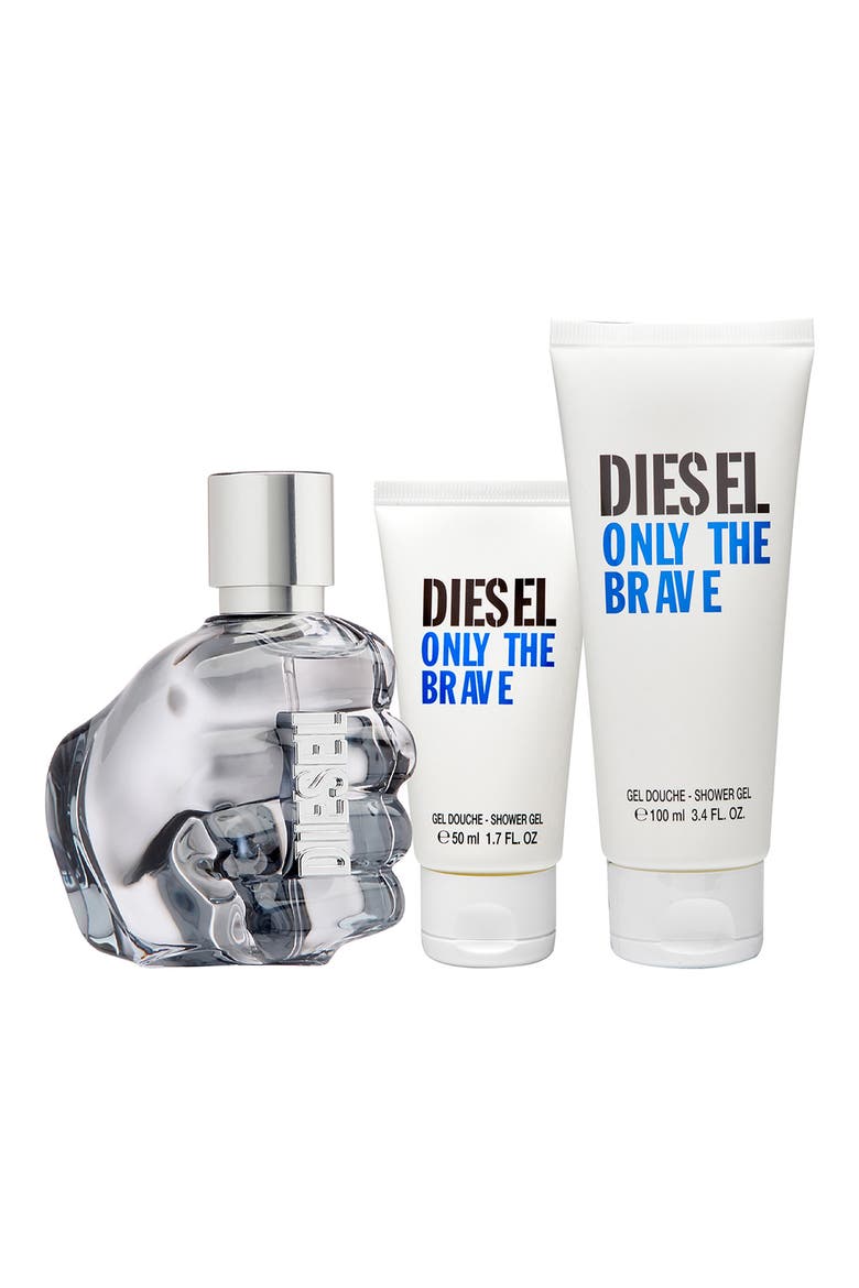 Diesel Only The Brave Eau de Toilette Set, Main, color, NO COLOR