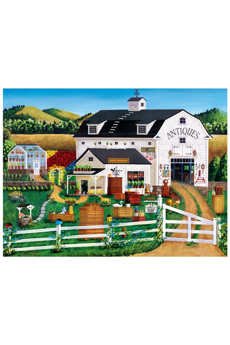 Jodi's Antique Barn 300 Piece Puzzle, Alternate, color, Multicolor