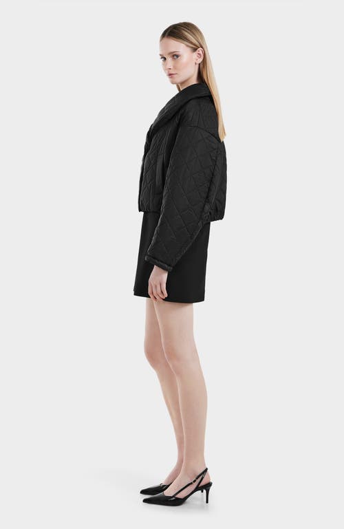 Rudsak Kalee Women's Quilted Short Coat In Black