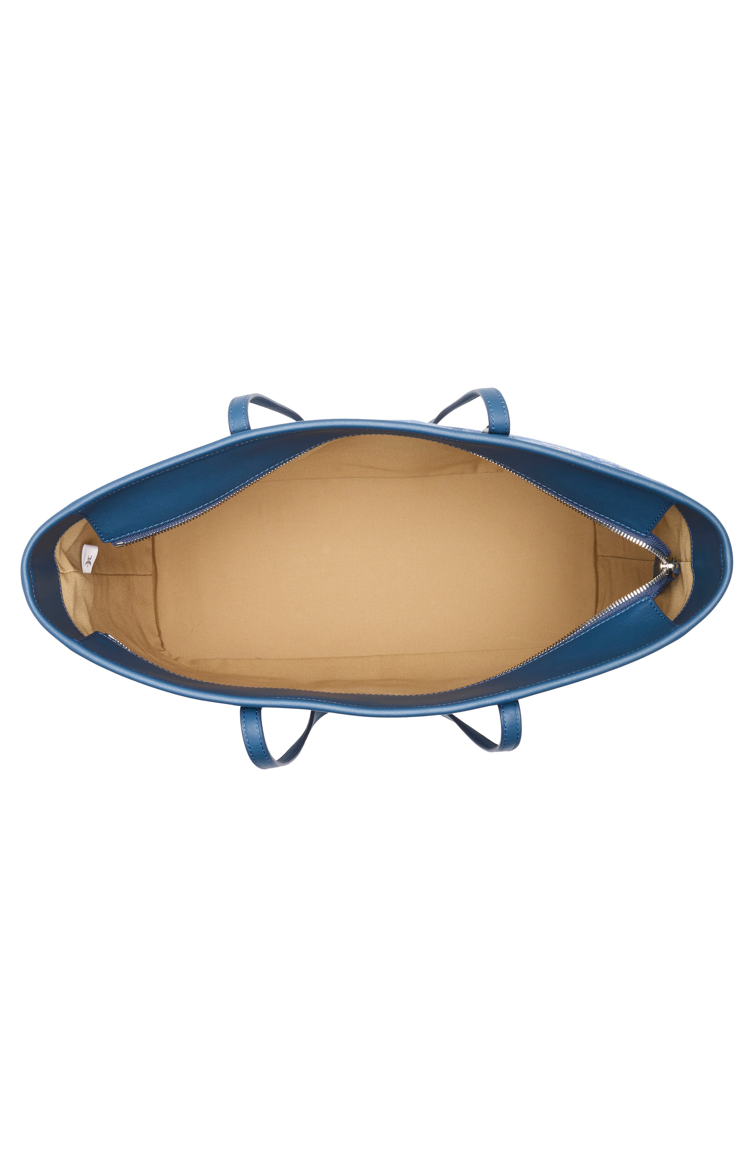 MCM Aren Tote, Alternate, color, Blue