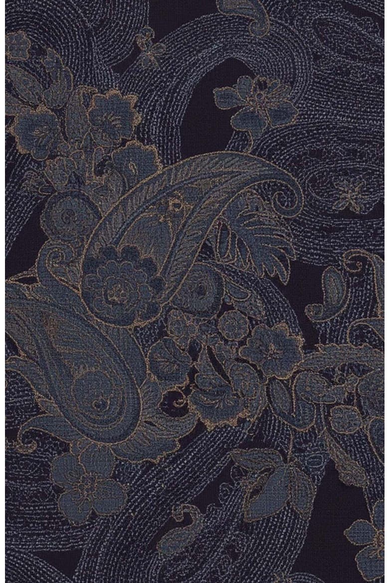 Paisley Explosion Mens Tailored Blazer, Alternate, color, Paisley Explosion Black