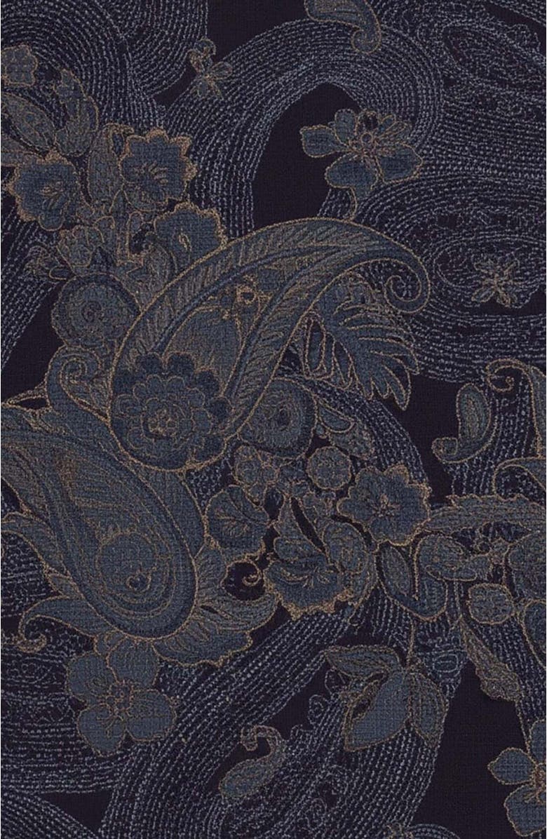 Lords of Harlech Paisley Explosion Mens Tailored Blazer, Alternate, color, Paisley Explosion Black