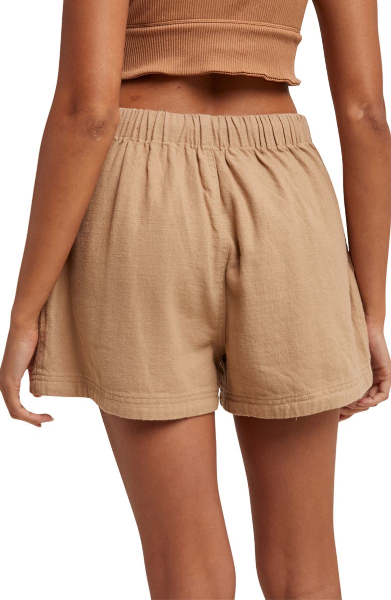 WISHLIST Twill Shorts, Alternate, color, Mocha