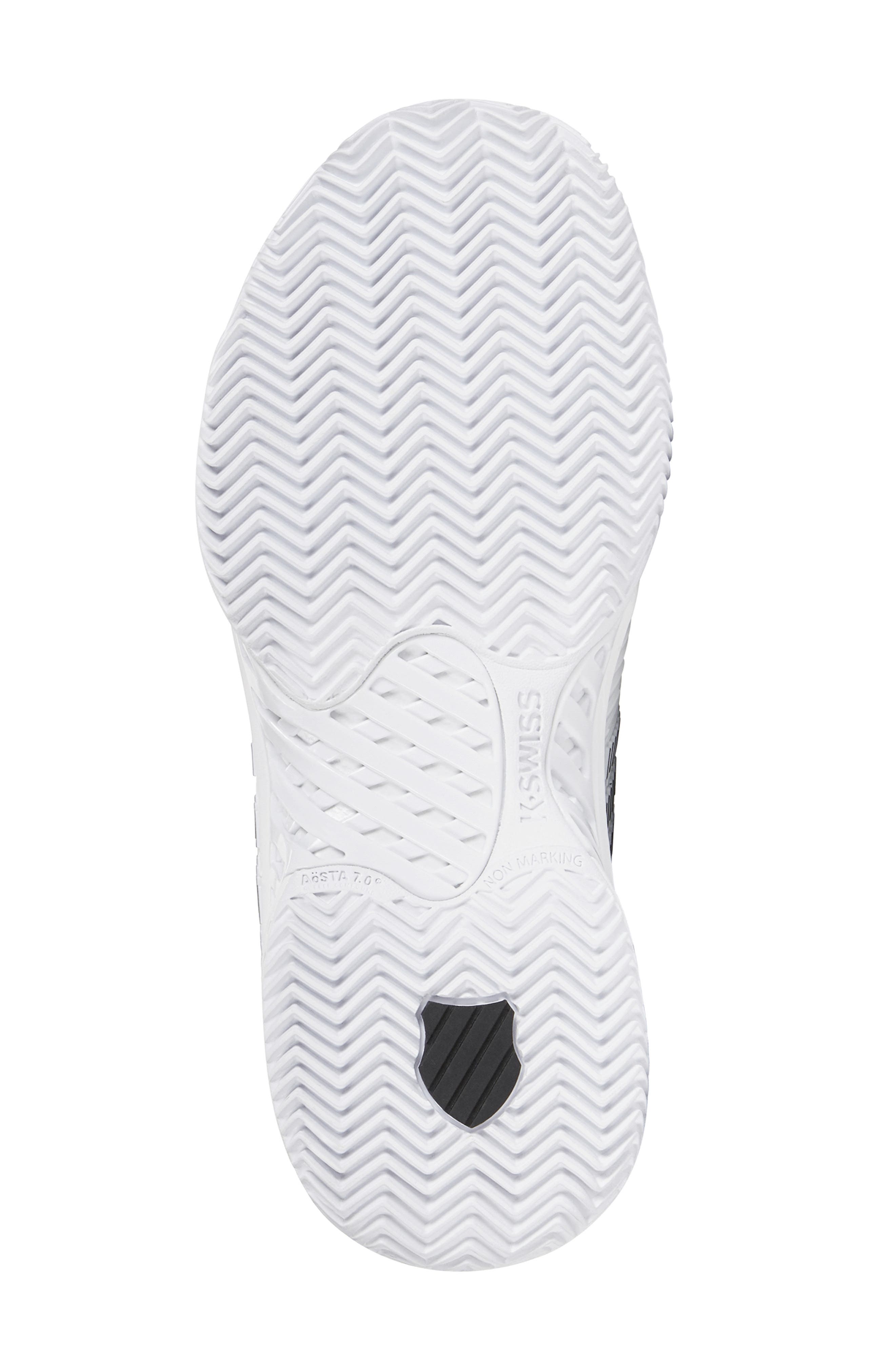 K-Swiss Hypercourt Express 2 Tennis Shoe, Alternate, color, White/ Black