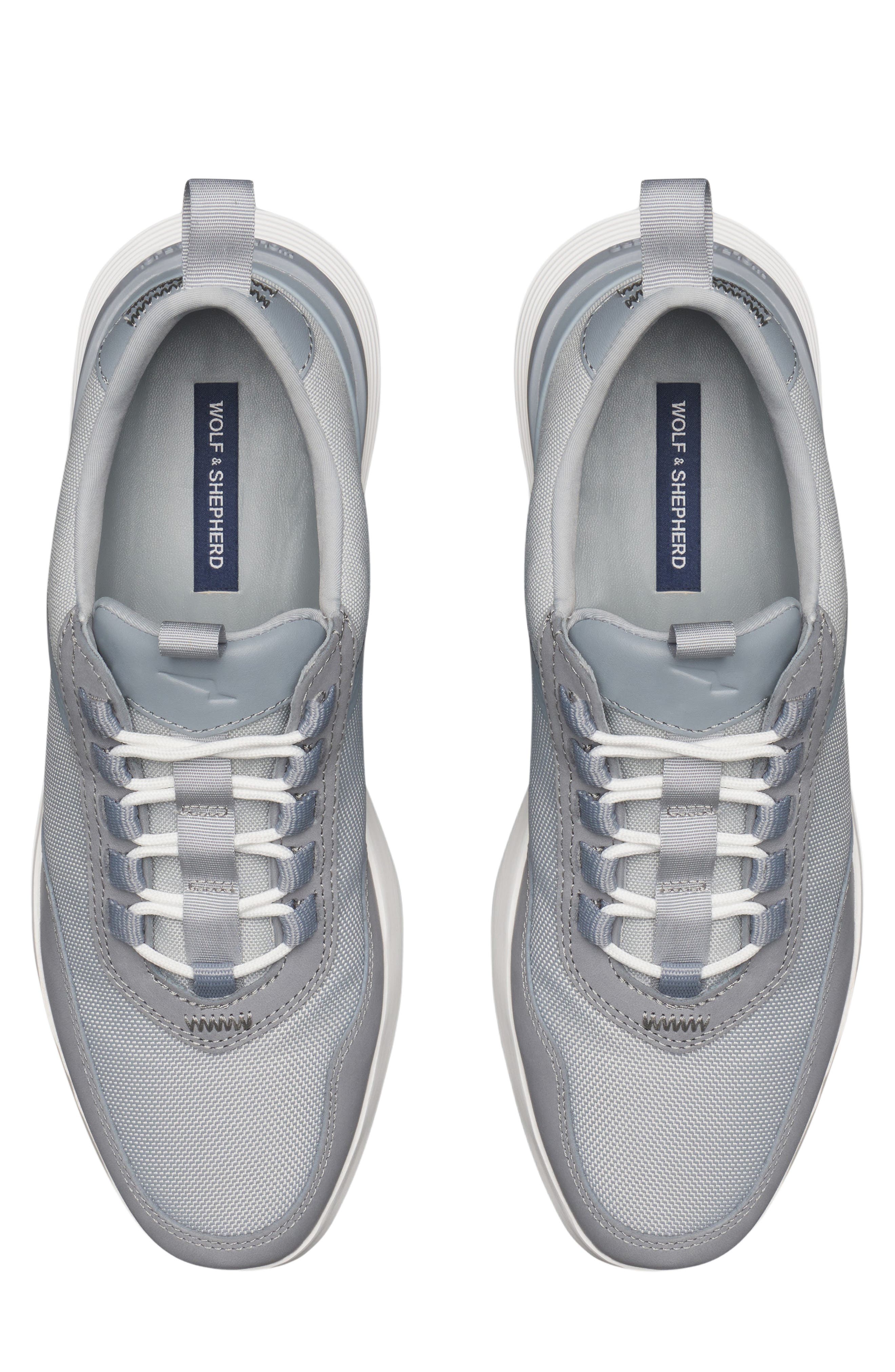 Wolf & Shepherd Crossover Victory Trainer Sneaker, Alternate, color, Gray / White