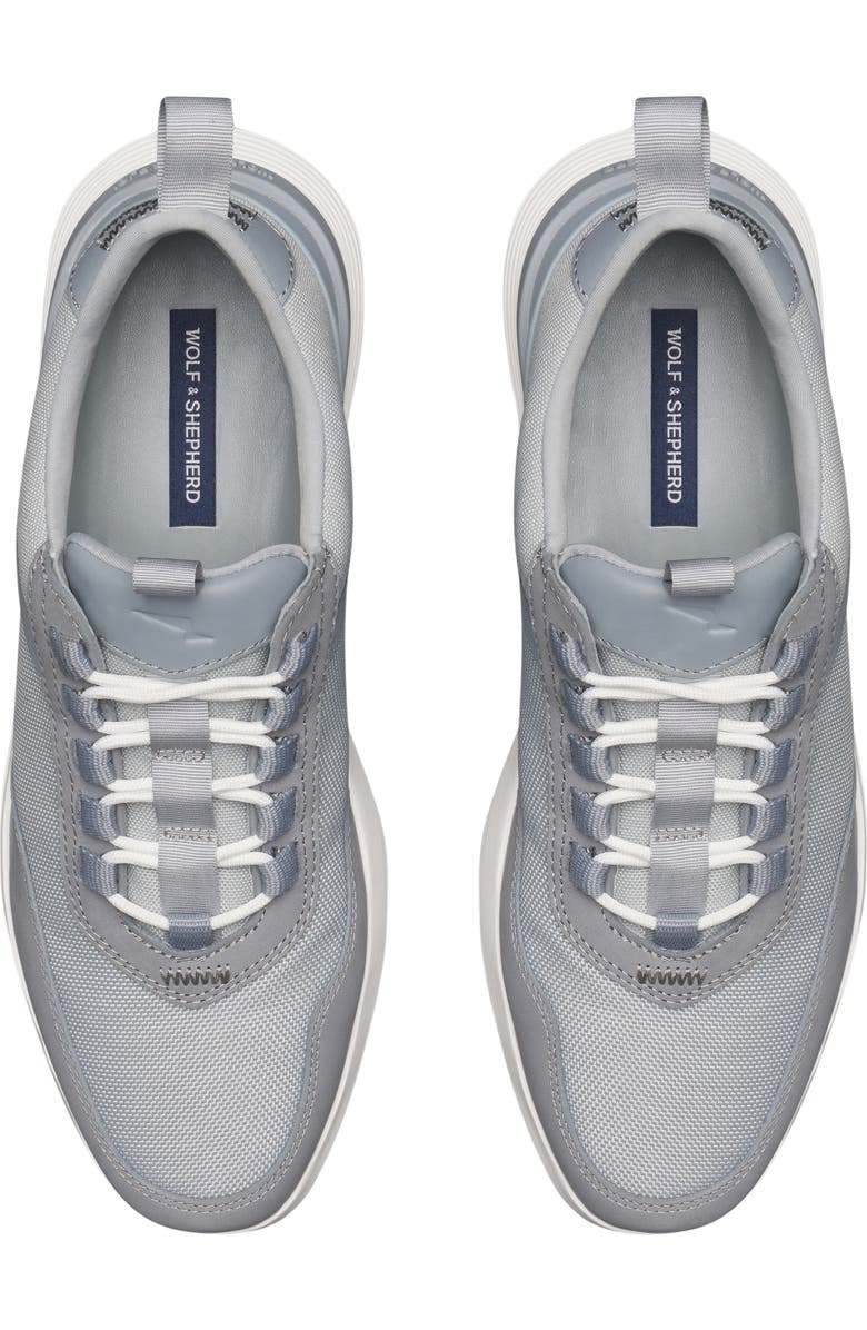 Wolf & Shepherd Crossover Victory Trainer Sneaker, Alternate, color, Gray / White