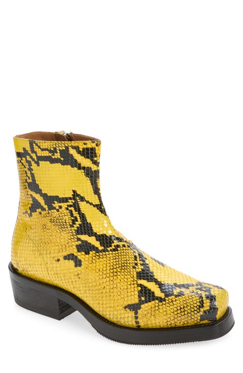 Charro Snakeskin Embossed Boot