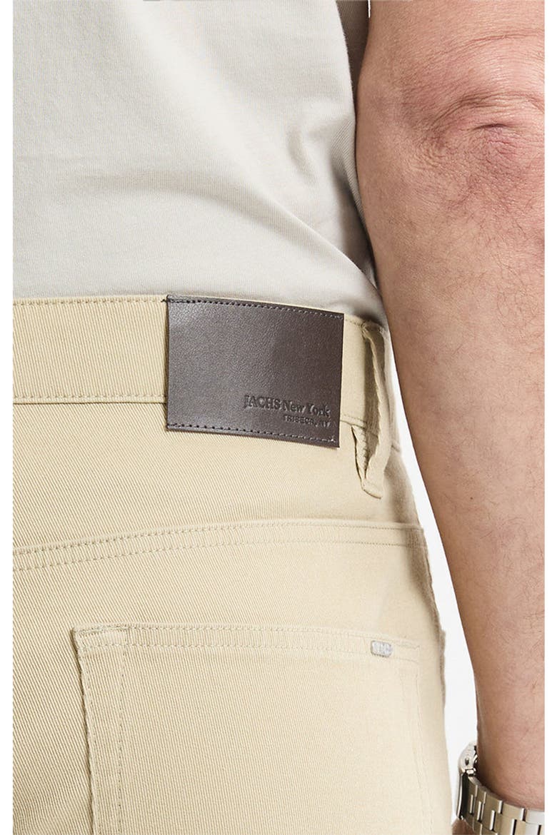 Cotton Silk Blend Stretch 5-Pocket Pants, Alternate, color, Khaki
