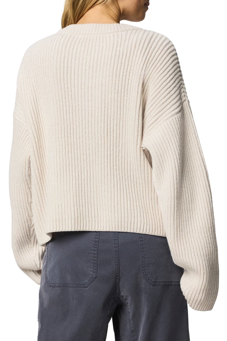 Alexandra V-Neck Cardigan, Alternate, color, MOONSTONE