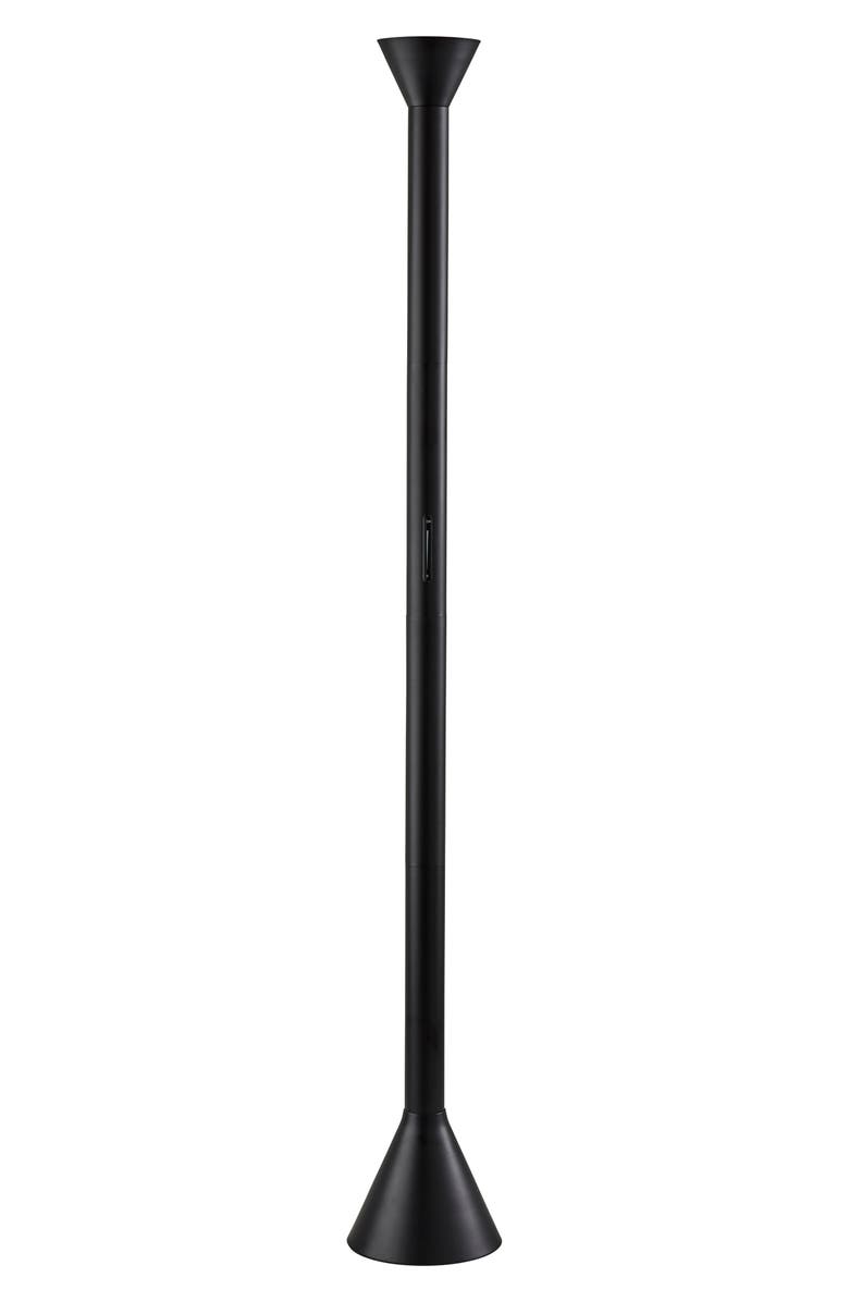 ADESSO LIGHTING Greer LED Torchiere Lamp, Main, color, Black