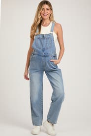 PinkBlush Denim Front Pocket Overall