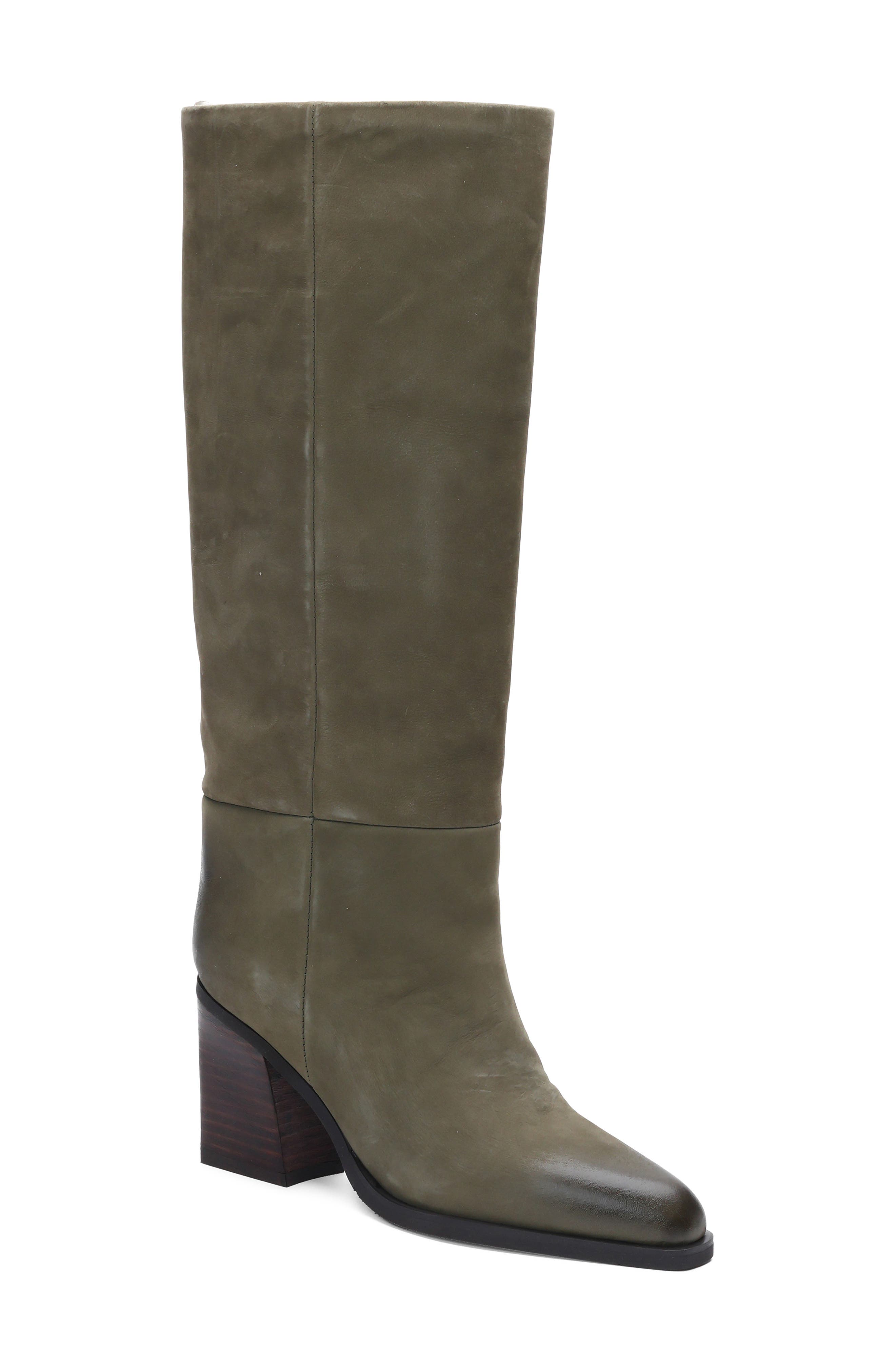 Kenneth Cole Jackson Knee High Leather Boot (Women) | Nordstrom