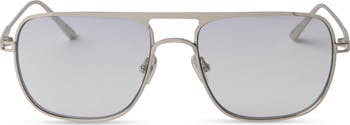 Jane 54mm Flat Top Navigator Sunglasses