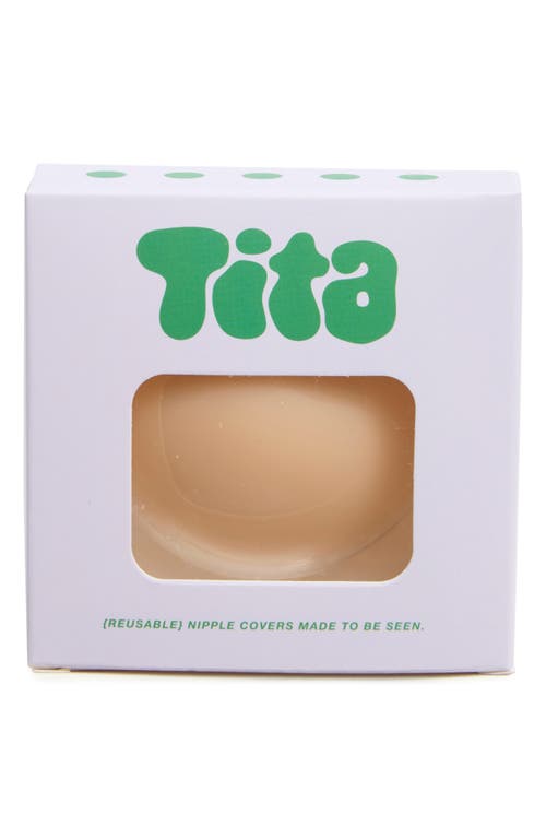 Tita Circle Reusable Nipple Covers In Beige I