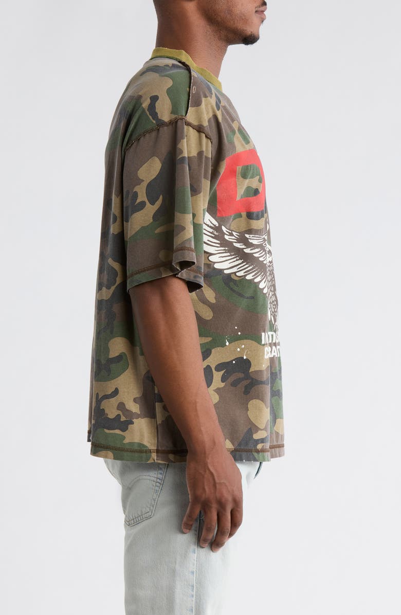 DIET STARTS MONDAY Eagle Camo Cotton Graphic T-Shirt, Alternate, color, Camo