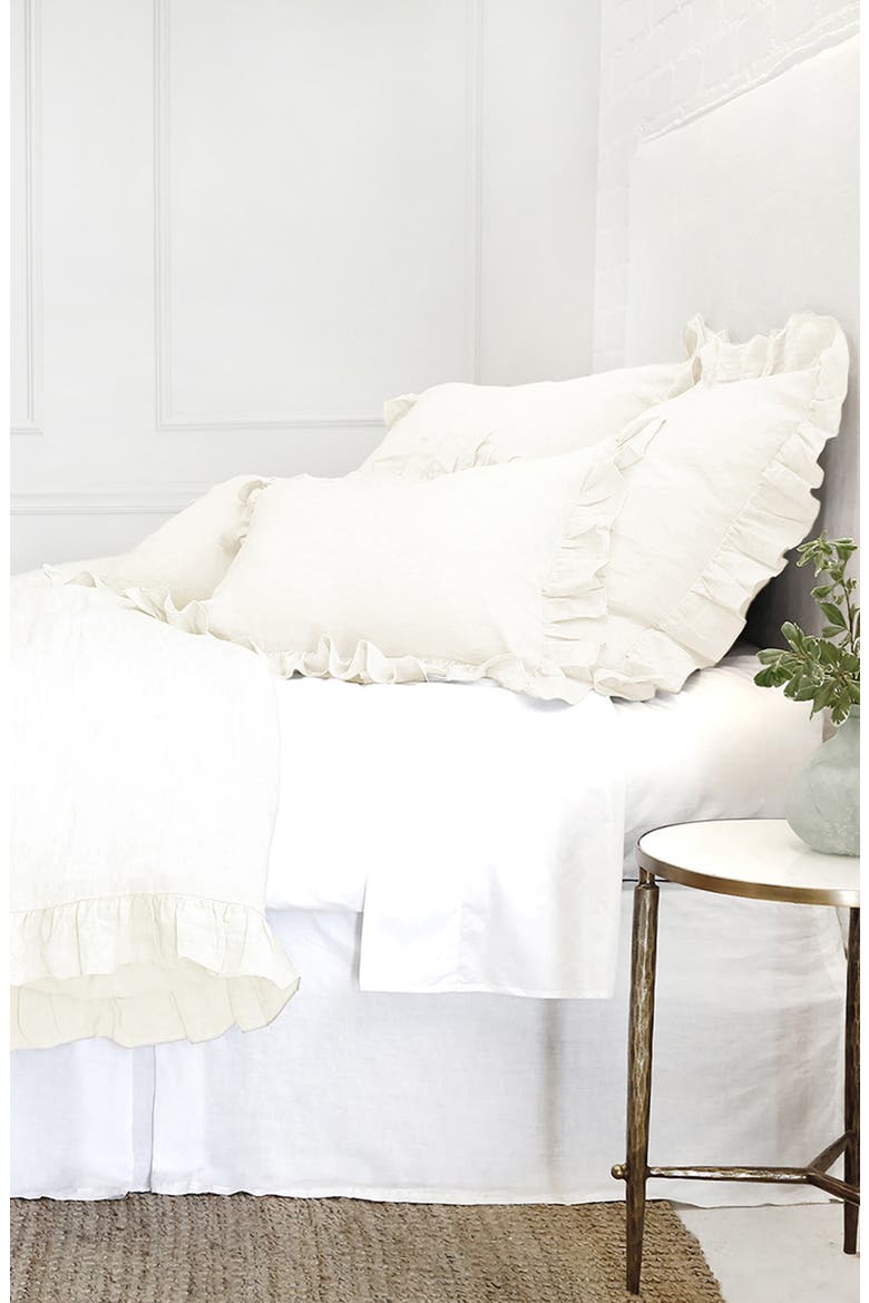 'Charlie' Euro Sham, Alternate, color, CREAM
