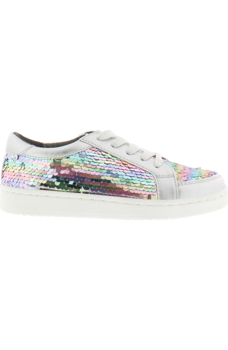 Reaction Kenneth Cole Luna Rosie Rainbow Sequin Sneaker, Alternate, color,
