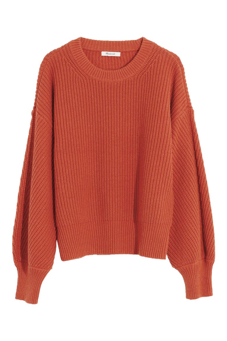 Fairbanks Pullover Sweater, Alternate, color, SOUTHWESTERN CLAY