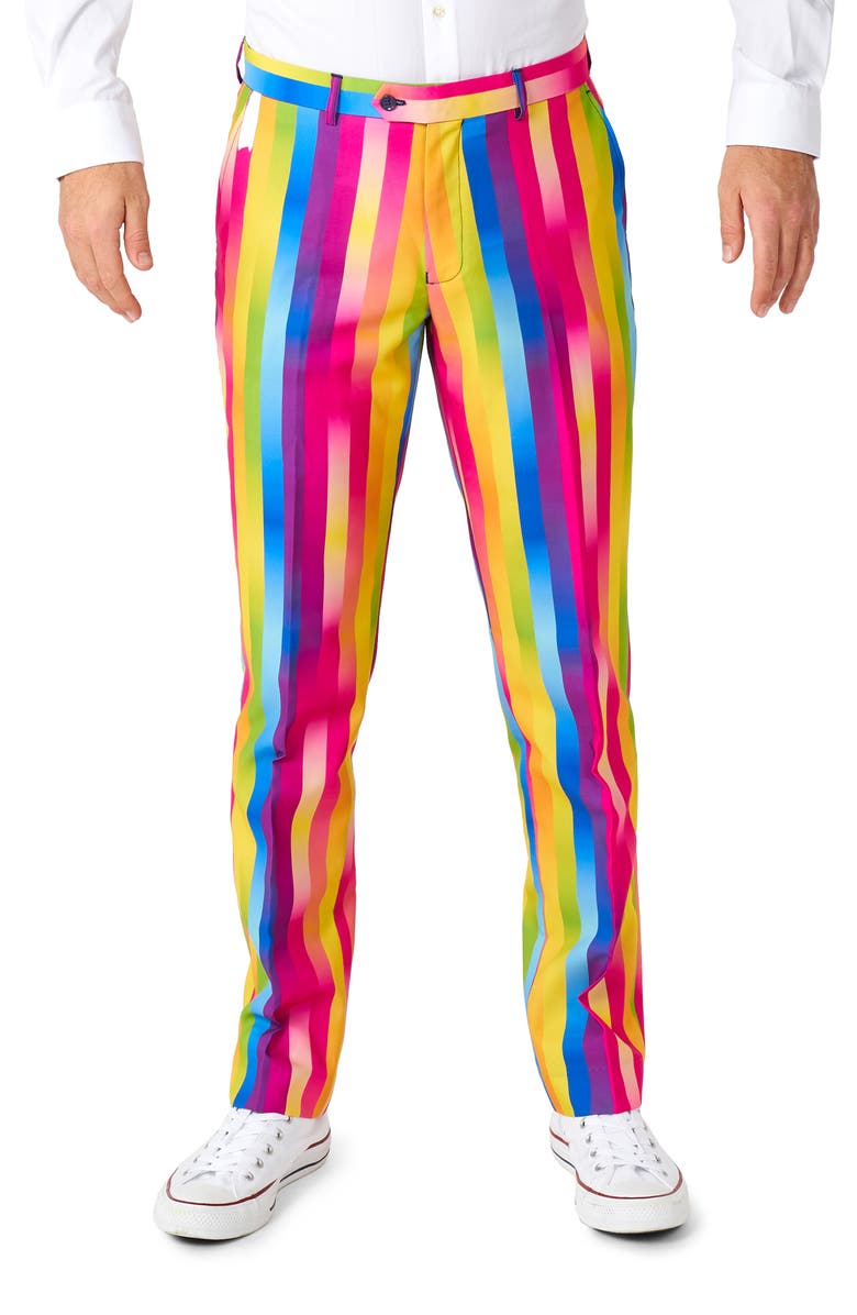 OppoSuits Rainbow Glaze 3-Piece Tuxedo Set, Alternate, color, Multi