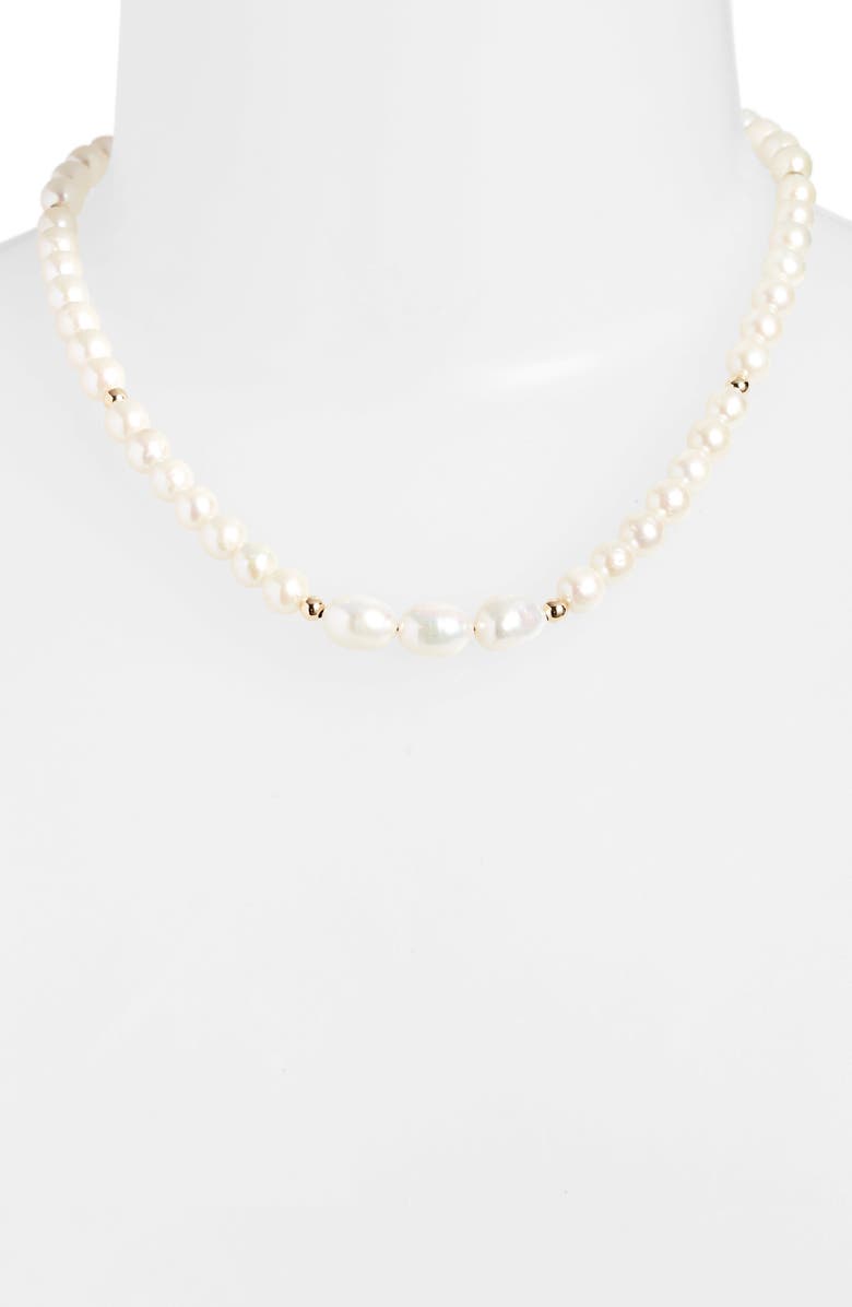 Set & Stones Coco Pearl Necklace, Alternate, color, 