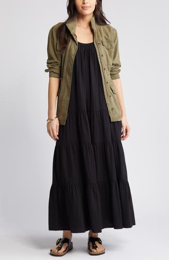 ワンピース maison celon frilly tiered dress BLACK uploaded_image_0_1x605_96bd215