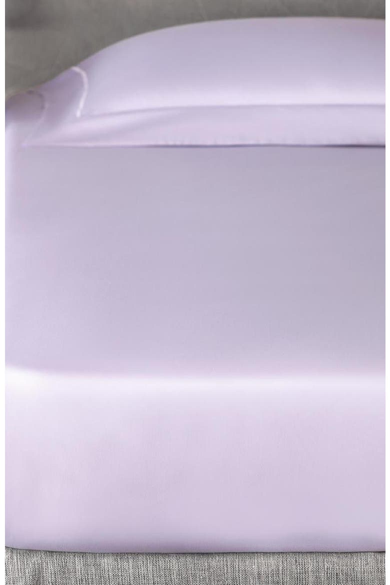 Rhapsody Fitted Sheet, Alternate, color, Lilac