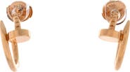Pre-Owned Cartier Juste un Clou Hoop Earrings 18K Rose Gold Small