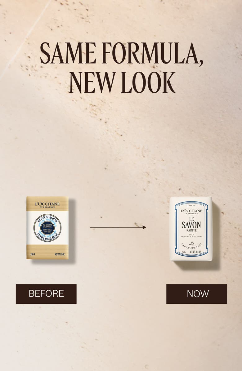 L'Occitane Le Savon Shea Extra Rich Body Soap, Alternate, color, 