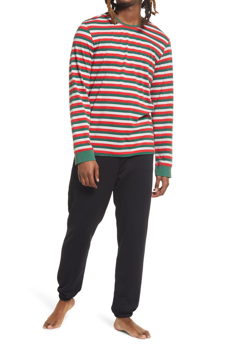 BP. Men's Hang Out Cotton Blend Pajamas, Main, color,