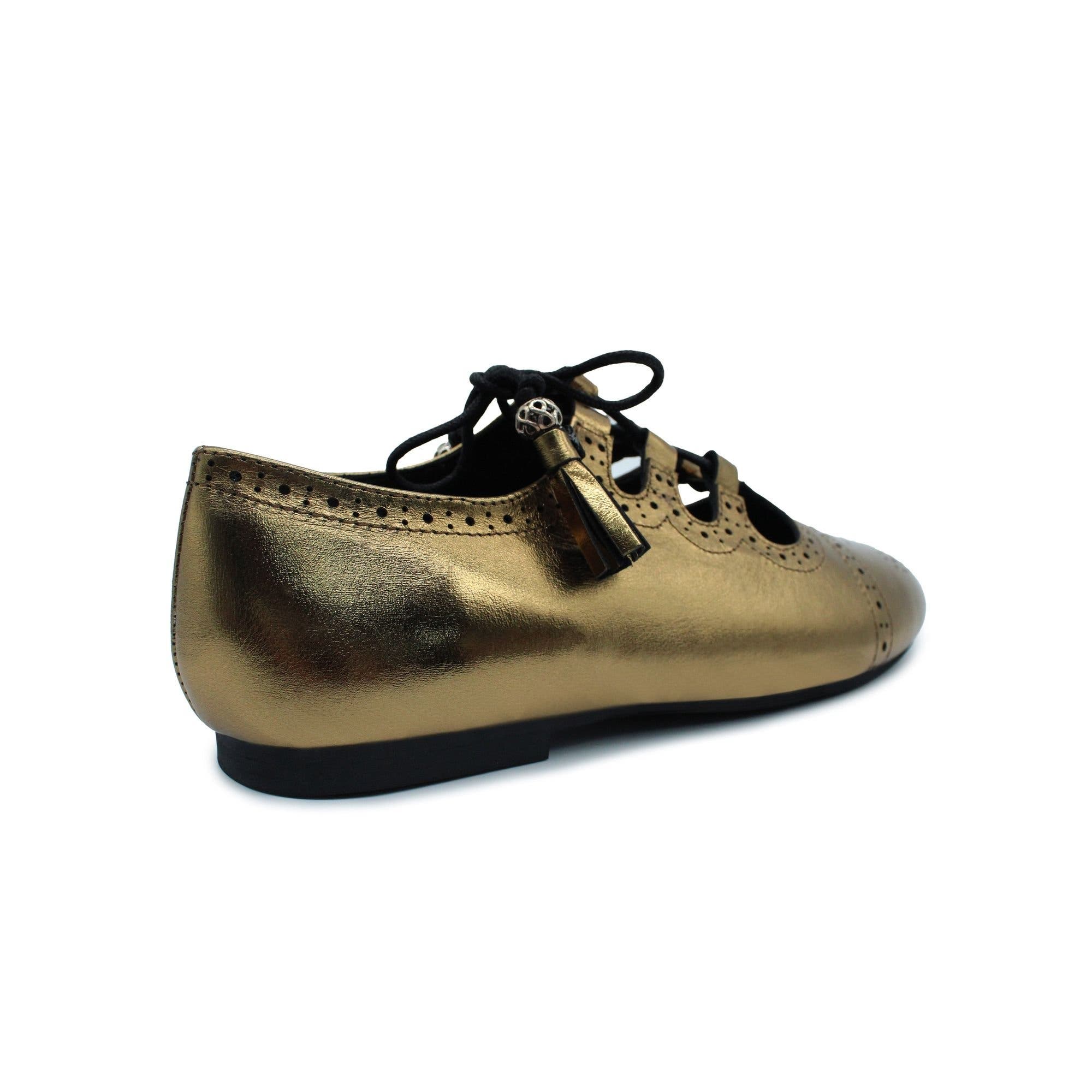 Goldie Loafer, Alternate, color, Gold