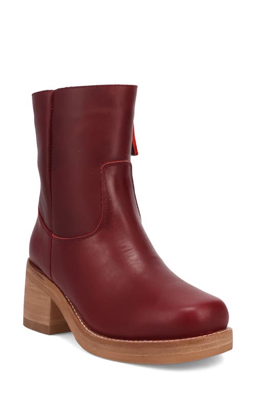 Dingo Roxy Bootie in Merlot 