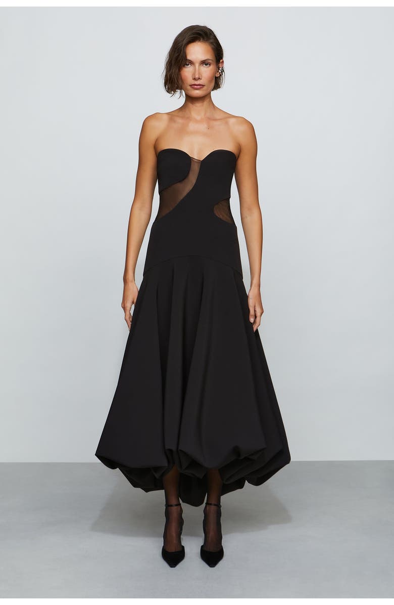 Et Ochs Daniella Bubble Dress, Main, color, Black