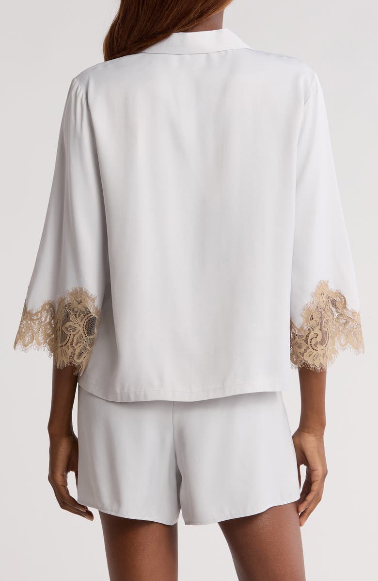 Midnight Lace Shortie Pajamas
