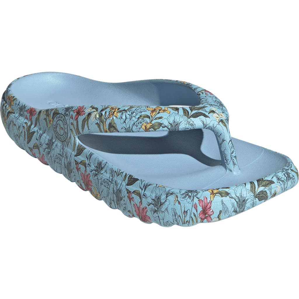 adidas Adilette Lumia Flip Flop in Clear Sky/Clear Sky/Auburn at Nordstrom Rack, Size 9